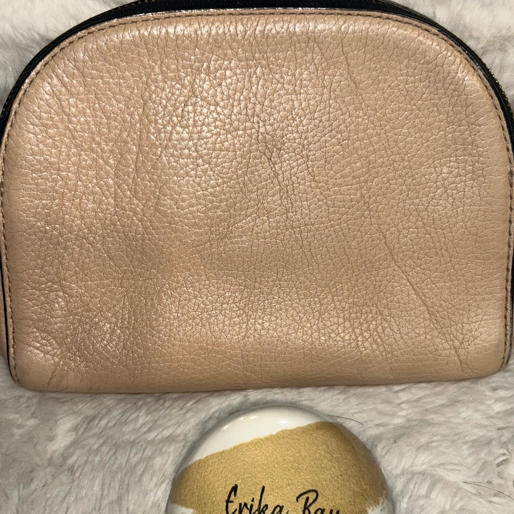 Marc Jacobs Tan/Pink Shutter Leather Crossbody Bag - Picture 7 of 16